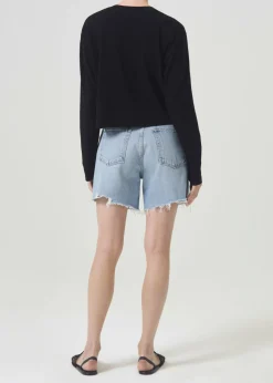 Fashion AGOLDE Mason Crop Tee In Black
