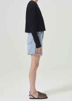 Fashion AGOLDE Mason Crop Tee In Black