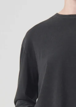 Cheap AGOLDE Mason Crop Tee In Fracture