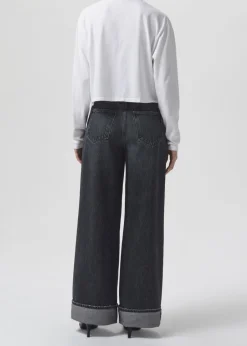 Cheap AGOLDE Mason Crop Tee In White