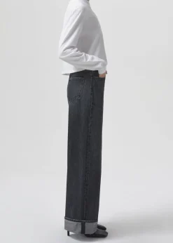 Cheap AGOLDE Mason Crop Tee In White