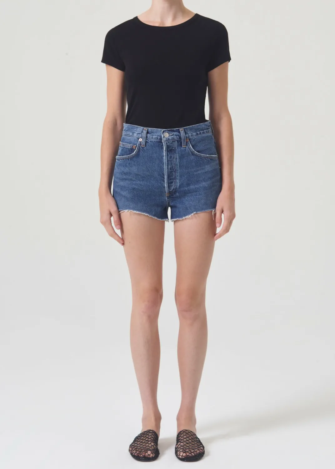 Hot AGOLDE Mila Vintage High Rise Short In Enamour