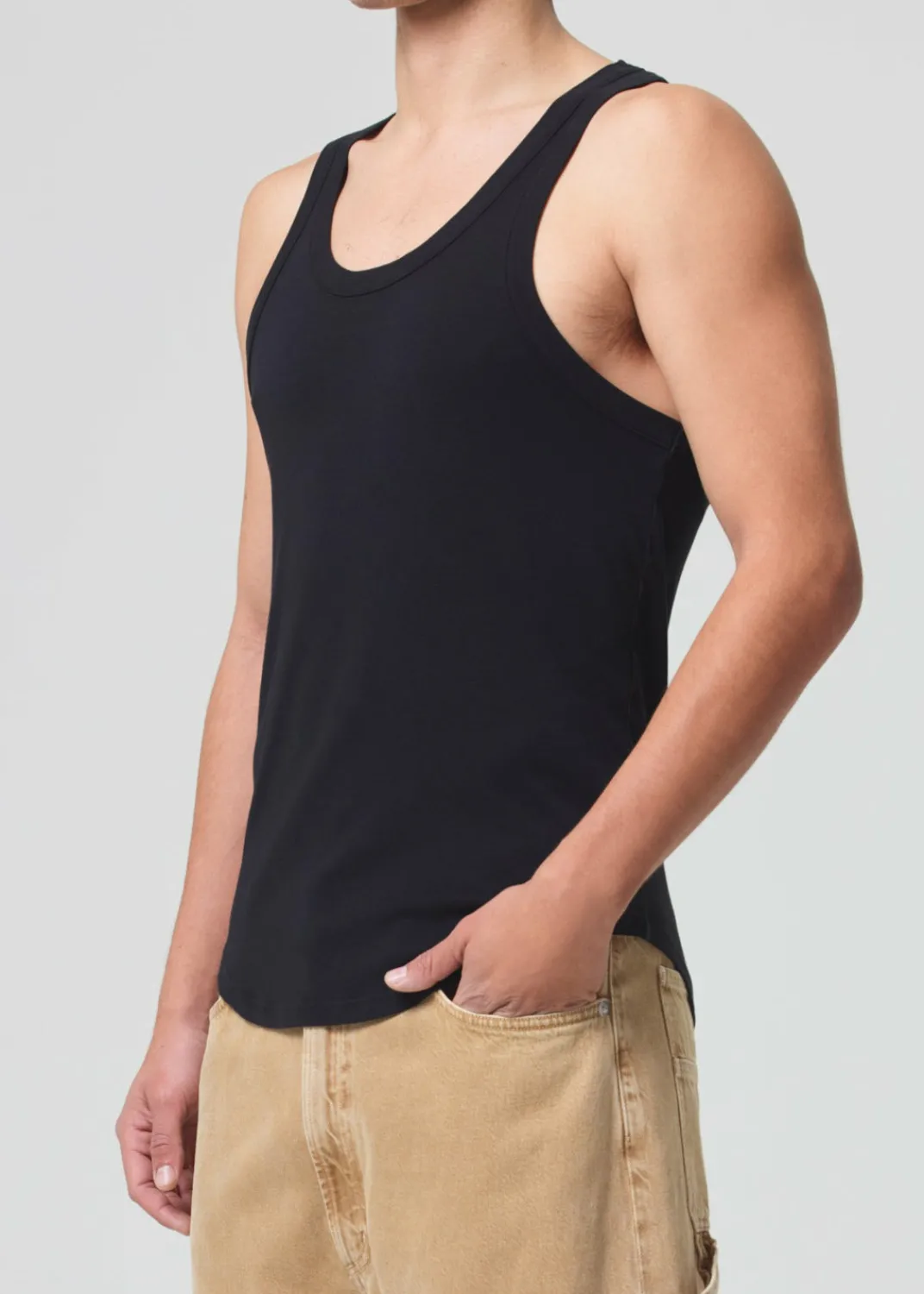 Best AGOLDE Morris Tank In Black