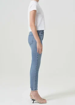 Fashion AGOLDE Nico High Rise Slim Fit (Stretch) In Blame