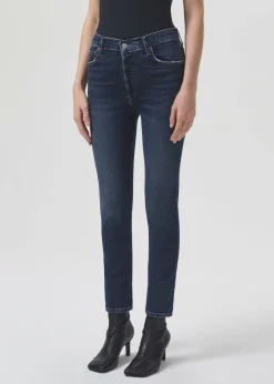 Store AGOLDE Nico High Rise Slim Fit (Stretch) In Ovation
