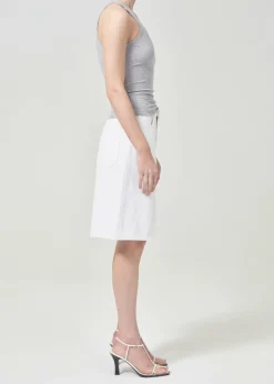 Clearance AGOLDE Nolan Short In Milkshake