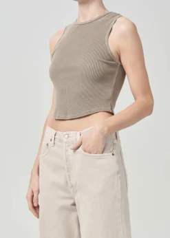 Shop AGOLDE Nova Tank In Trail