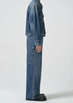 Cheap AGOLDE Otto Carpenter Jean In Darkness