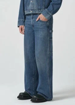 Cheap AGOLDE Otto Carpenter Jean In Darkness