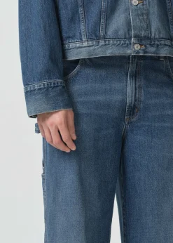 Cheap AGOLDE Otto Carpenter Jean In Darkness