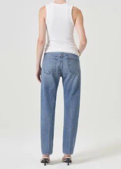 Cheap AGOLDE Parker Long Jean In Invention