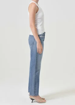 Cheap AGOLDE Parker Long Jean In Invention