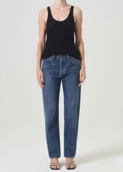 Best Sale AGOLDE Parker Long Jean In Placebo