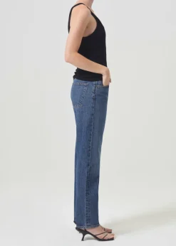 Best Sale AGOLDE Parker Long Jean In Placebo