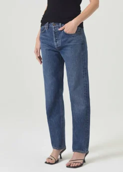 Best Sale AGOLDE Parker Long Jean In Placebo