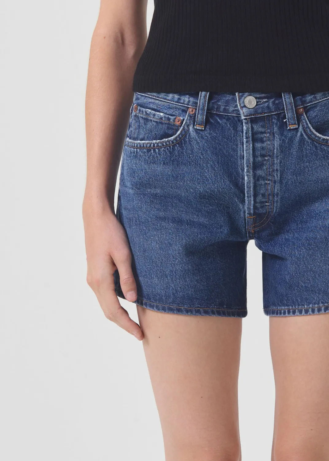 Clearance AGOLDE Parker Long Short In Enamour