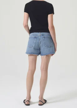 Shop AGOLDE Parker Long Short In Lowkey