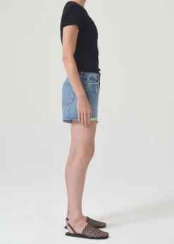 Shop AGOLDE Parker Long Short In Lowkey
