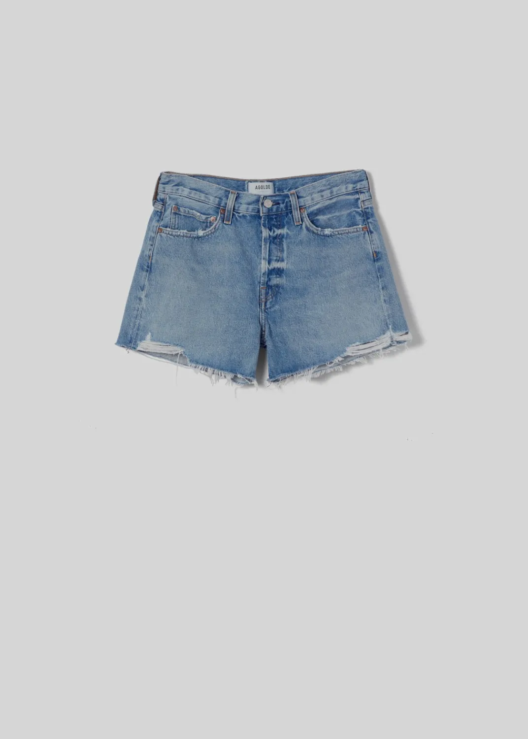 Shop AGOLDE Parker Long Short In Lowkey