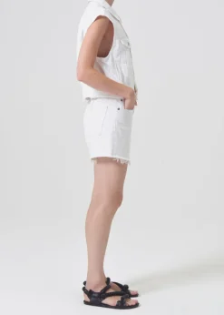 Discount AGOLDE Parker Long Short In Panna Cotta