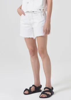 Discount AGOLDE Parker Long Short In Panna Cotta