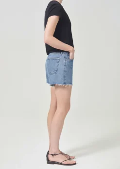 Clearance AGOLDE Parker Long Short In Skywave