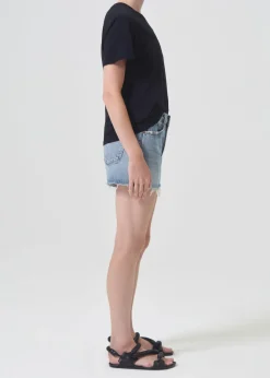 Fashion AGOLDE Parker Long Short In Wheel