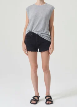 Best Sale AGOLDE Parker Vintage Cut Off Short In Record