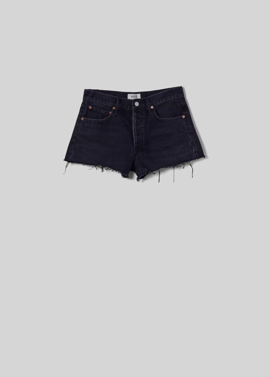 Best Sale AGOLDE Parker Vintage Cut Off Short In Record