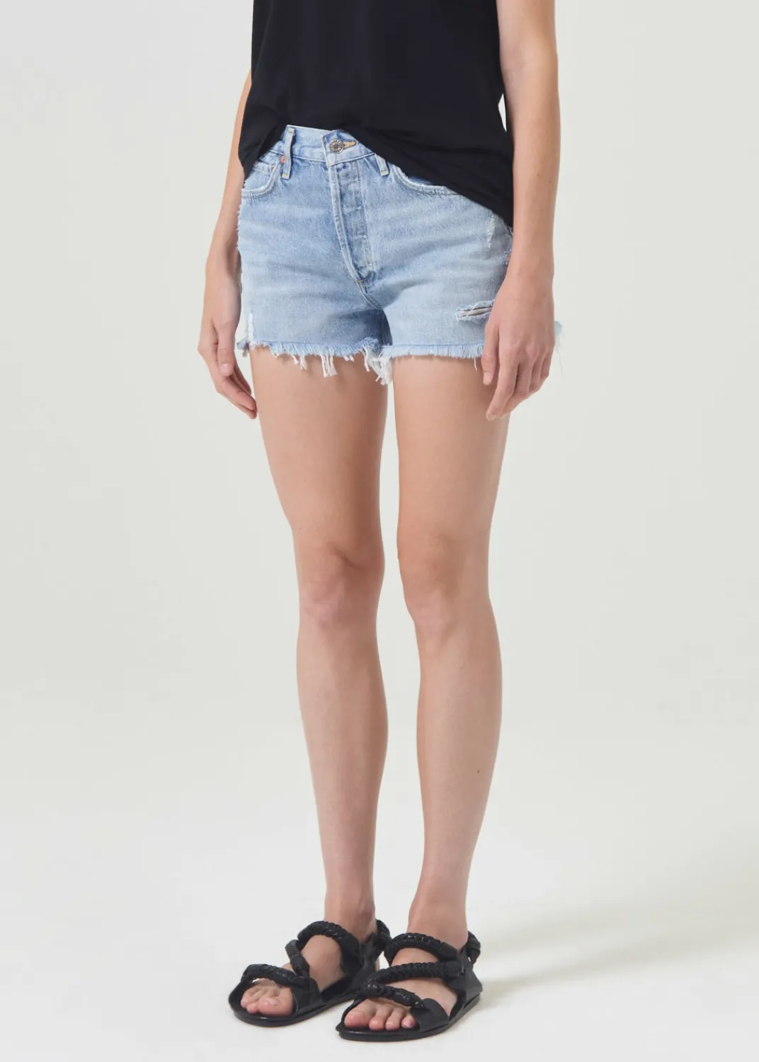Clearance AGOLDE Parker Vintage Cut Off Short In Swapmeet
