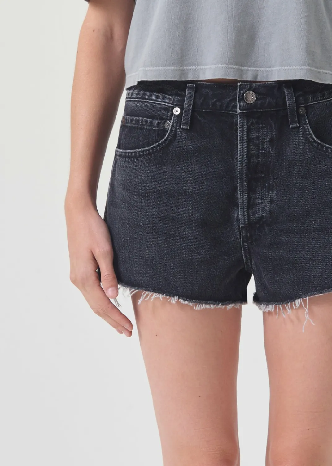 Flash Sale AGOLDE Parker Vintage Cut Off Short In Bewitched