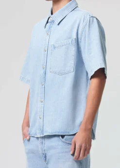 Discount AGOLDE Perry Shirt In Tomorrow
