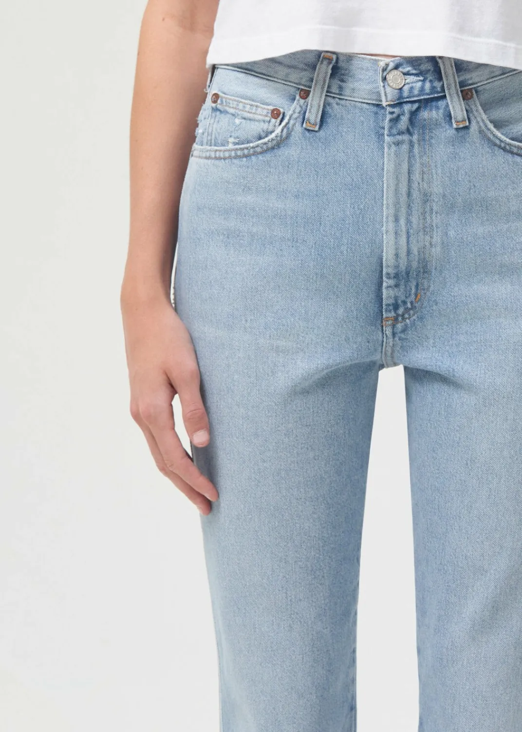 Best Sale AGOLDE Pinch Waist Kick Flare In Riptide