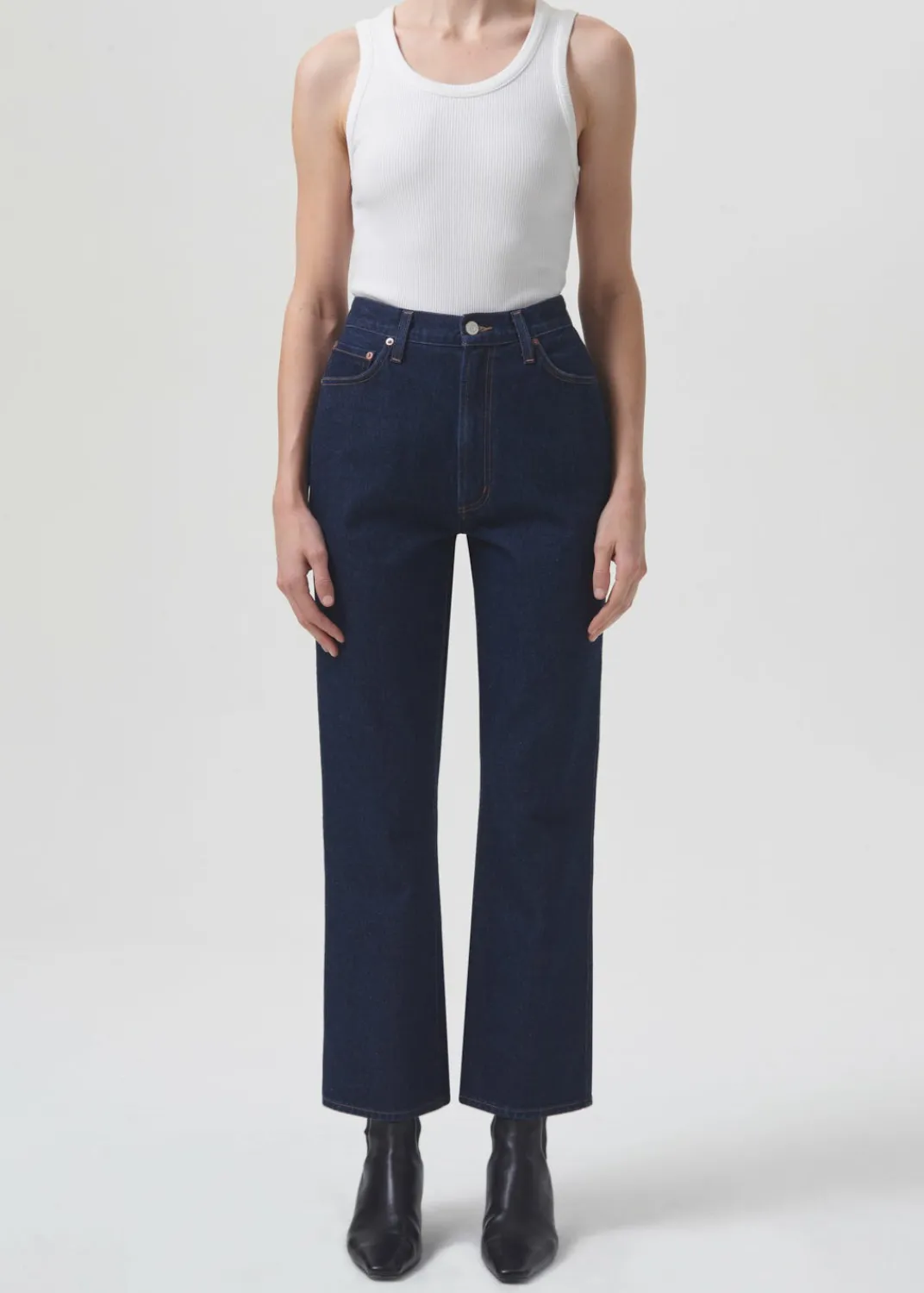 Store AGOLDE Pinch Waist Kick Flare (Rigid) In Whisper