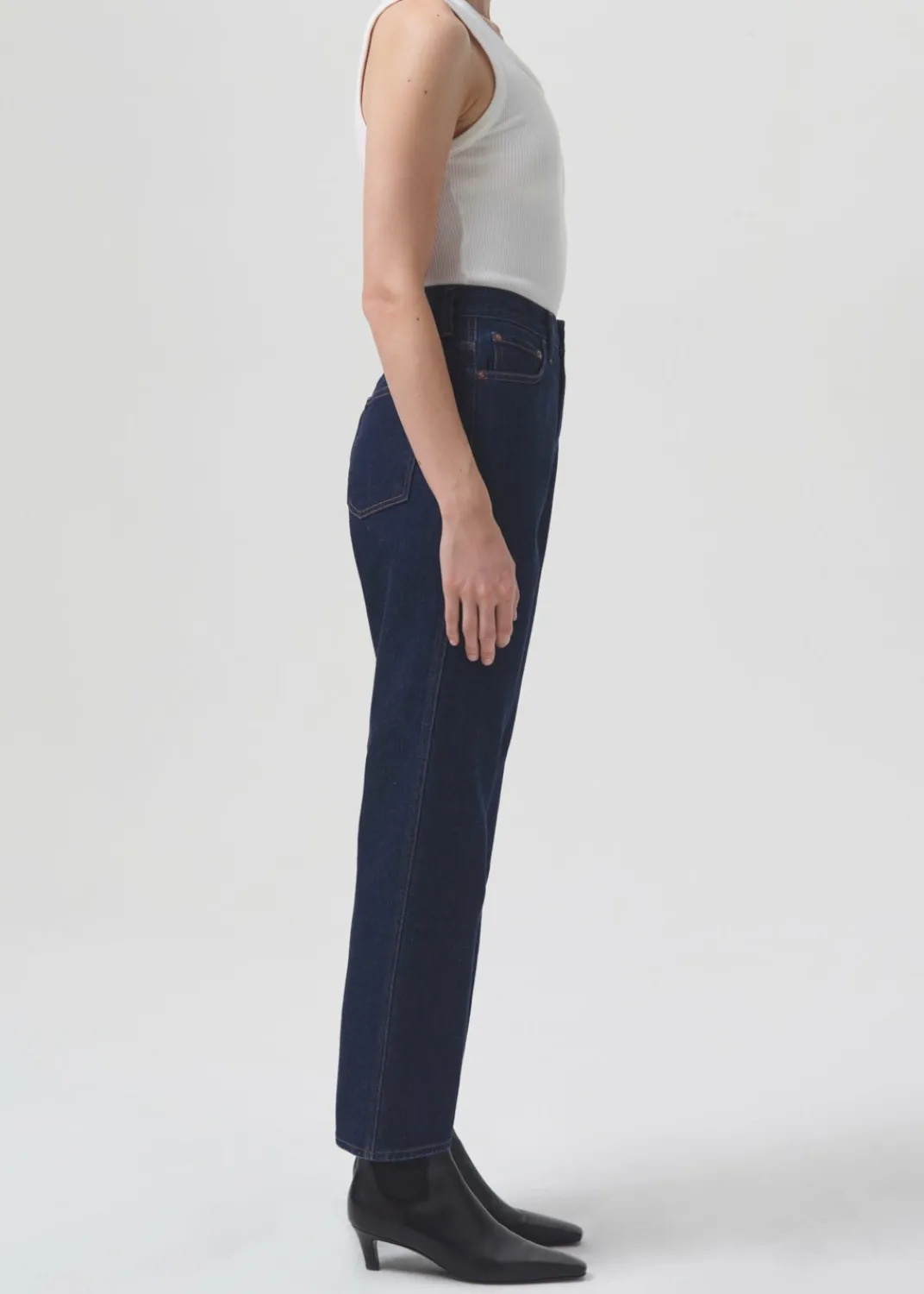 Store AGOLDE Pinch Waist Kick Flare (Rigid) In Whisper