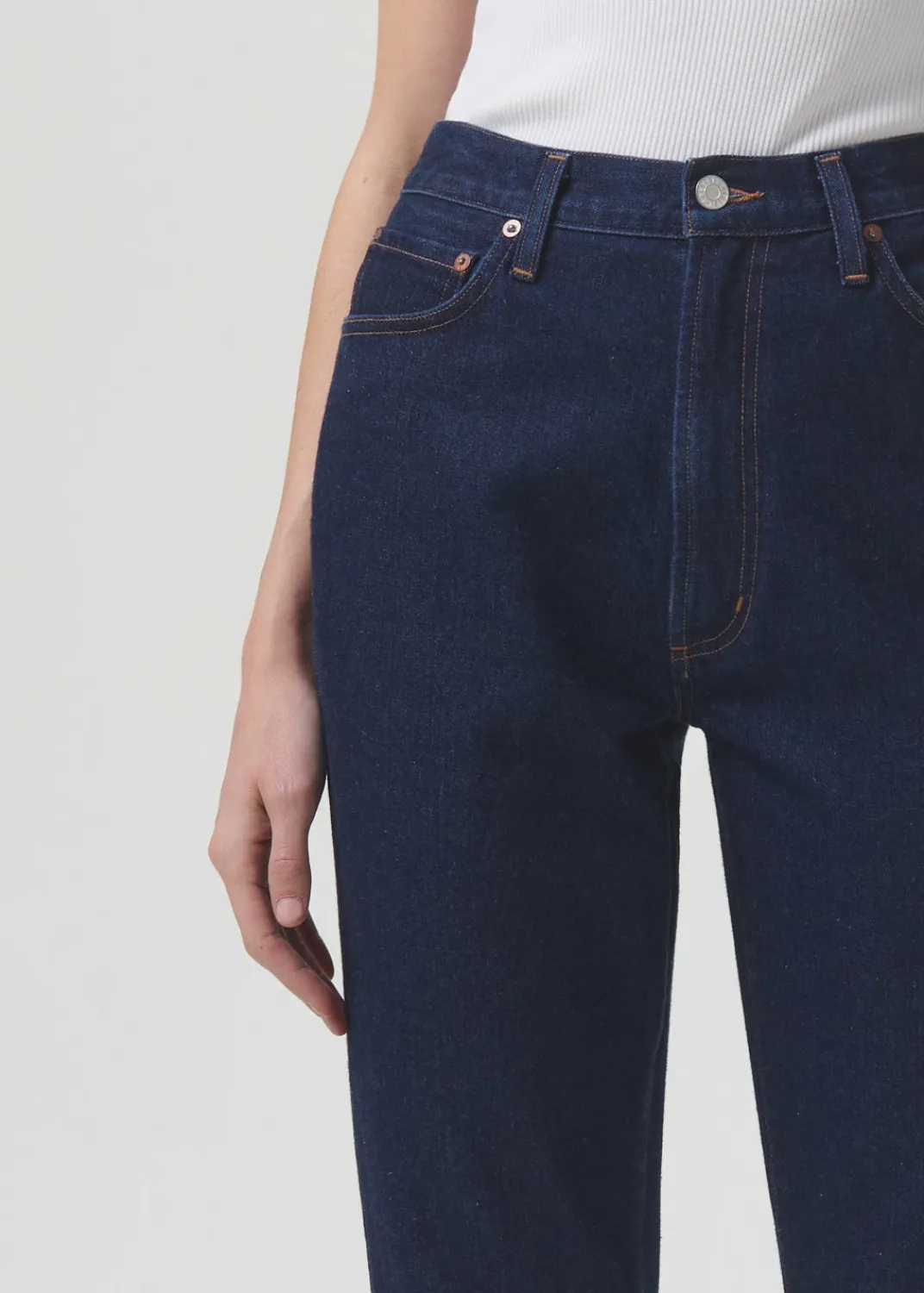 Store AGOLDE Pinch Waist Kick Flare (Rigid) In Whisper