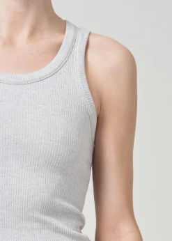 Outlet AGOLDE Poppy Tank In Grey Heather