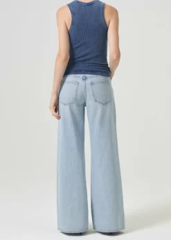 Fashion AGOLDE Poppy Tank In Indigo