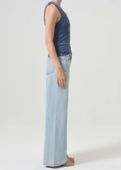 Fashion AGOLDE Poppy Tank In Indigo