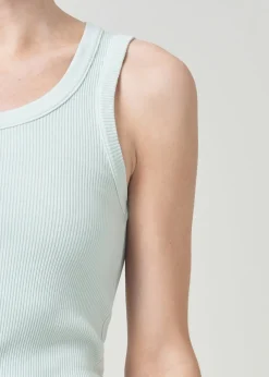 Fashion AGOLDE Poppy Tank In Mint
