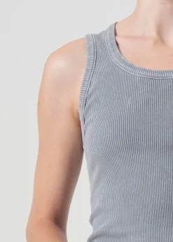 Hot AGOLDE Poppy Tank In Mirror Ball