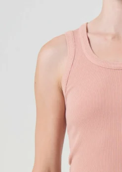 Online AGOLDE Poppy Tank In Pink Salt