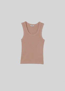 Online AGOLDE Poppy Tank In Pink Salt