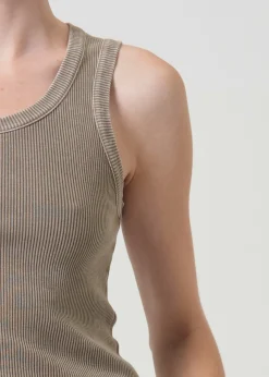 Hot AGOLDE Poppy Tank In Trail