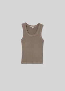 Hot AGOLDE Poppy Tank In Trail