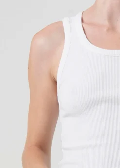 Flash Sale AGOLDE Poppy Tank In White