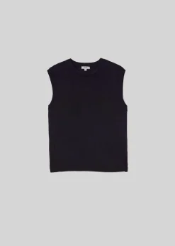 Cheap AGOLDE Raya Muscle Tee In Black
