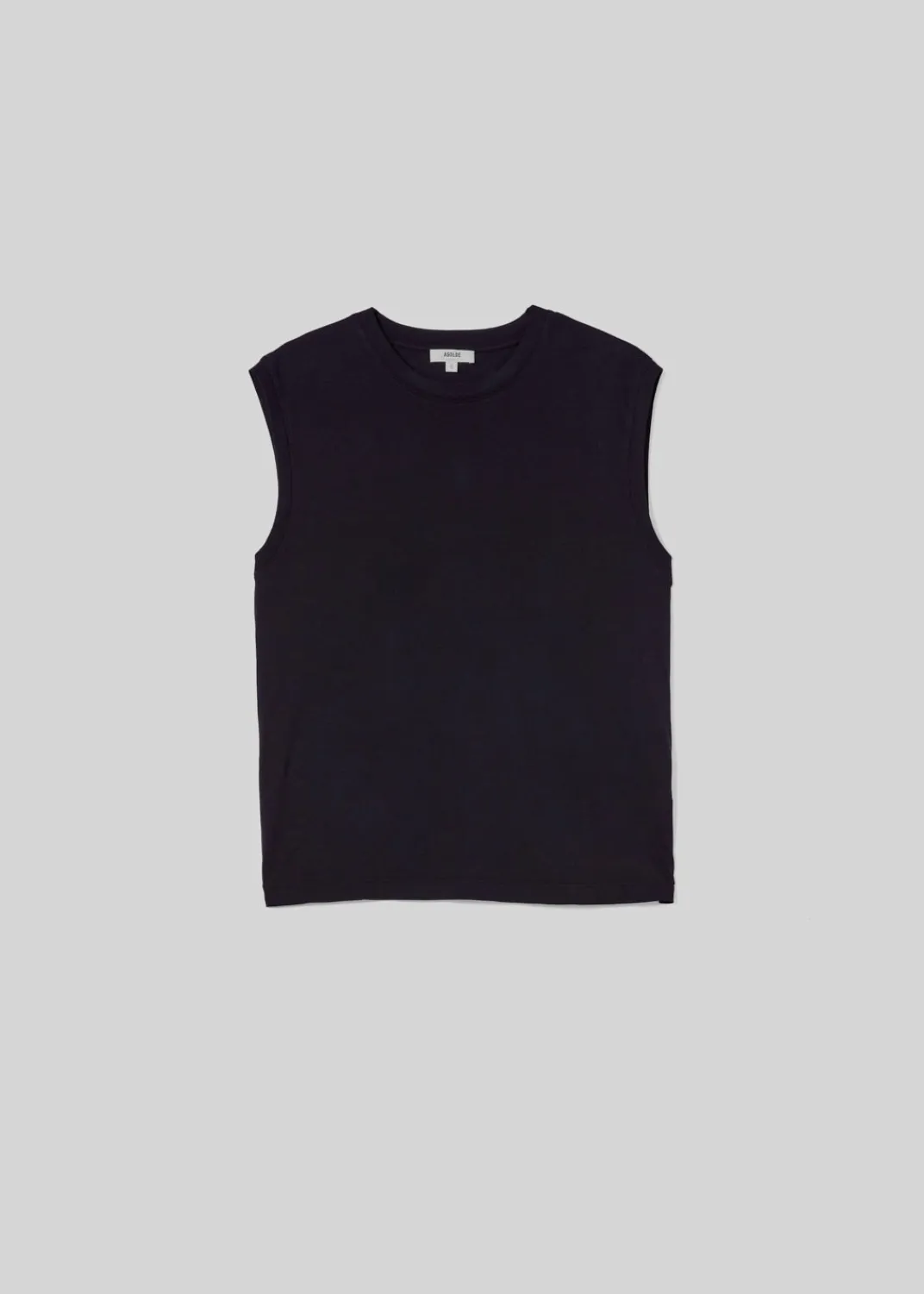 Cheap AGOLDE Raya Muscle Tee In Black