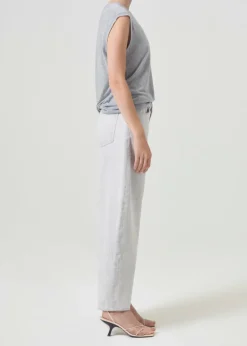 Hot AGOLDE Raya Muscle Tee In Grey Heather