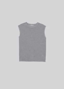 Hot AGOLDE Raya Muscle Tee In Grey Heather